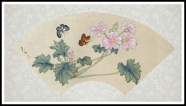 CH SH03-F28 Silk Painting Flowers